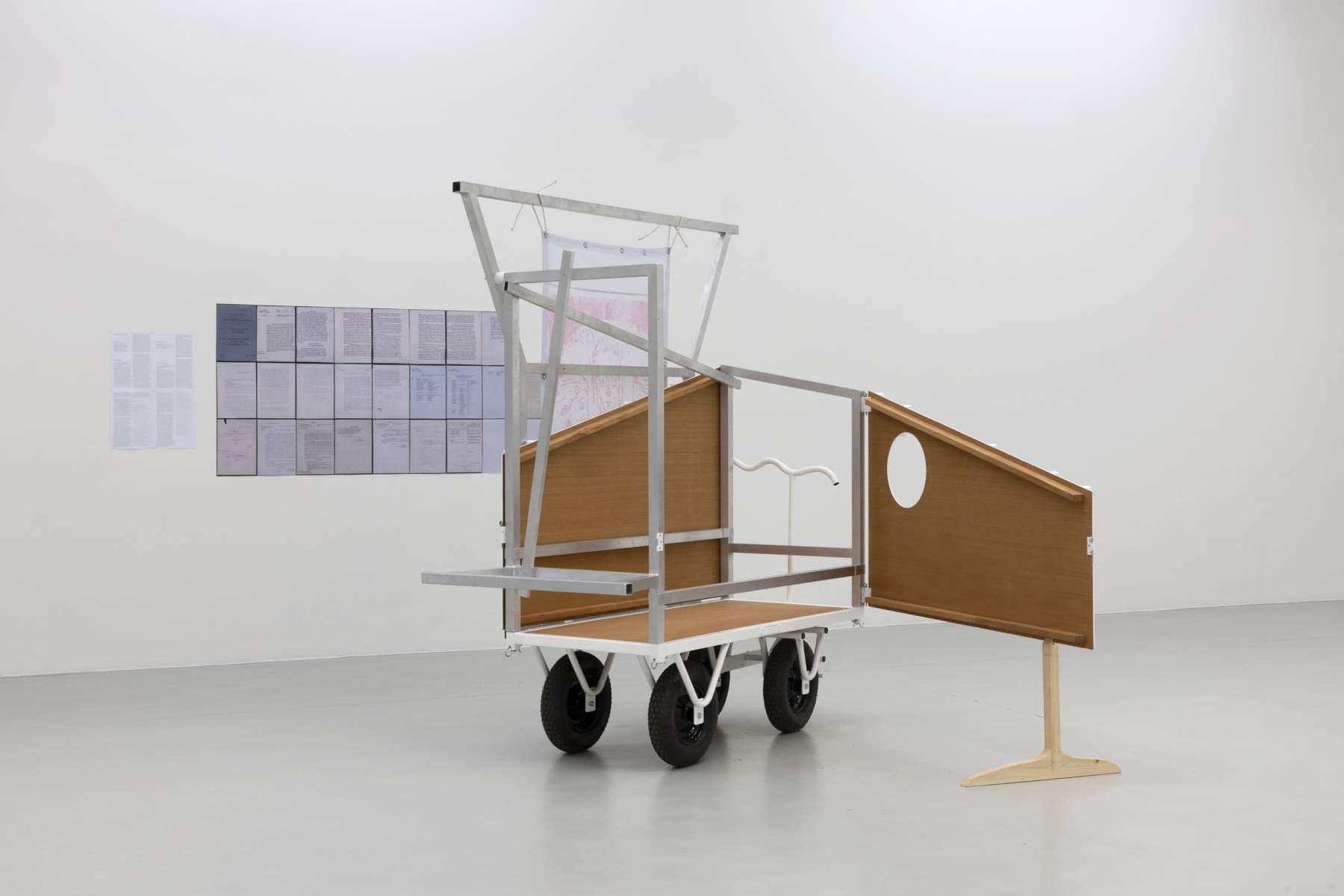 Maximiliane Baumgartner, Ausstellungsansicht Kunstverein Freiburg
Foto: Gina Folly, © Biennale für Freiburg 2