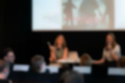 Paula Kommoss und Alejandra Coz Rosenfeld, Foto: Sévérine Kpoti, © Biennale für Freiburg 2